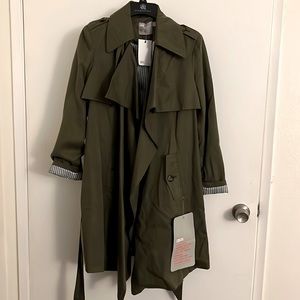 ASOS waterfall trench coat